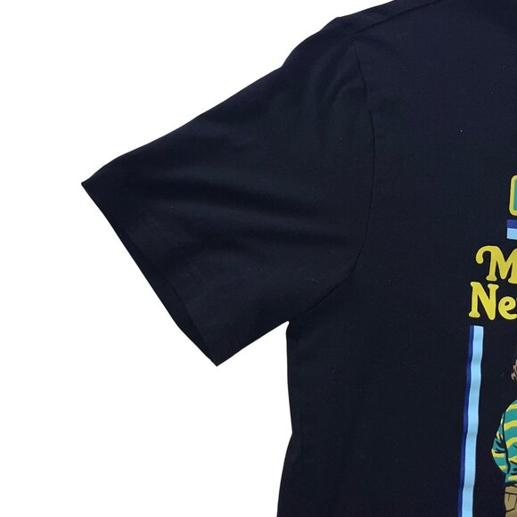 Social Skills Graphic Tee "Making New Friends" By Romwe - Black - S - Picture 5 of 9